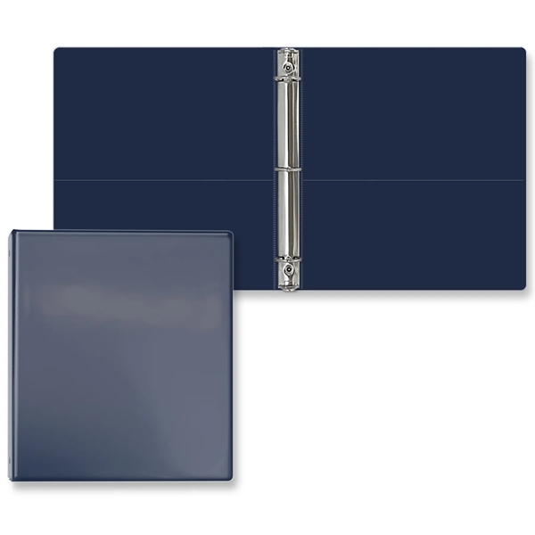 Navy Blue color option for 1" Entrapment Round Ring Binder