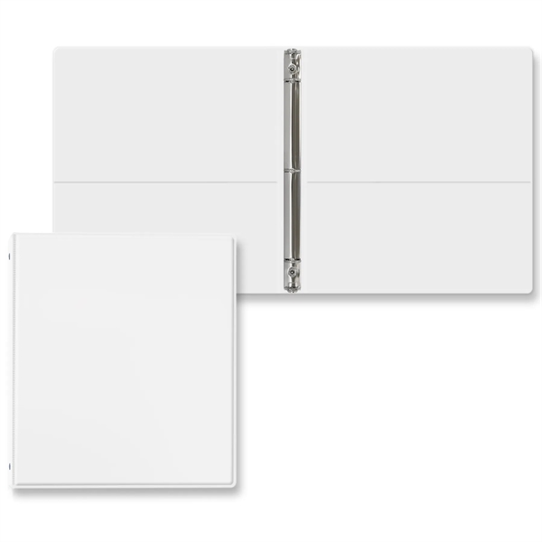 White color option for 1/2" Entrapment Round Ring Binder