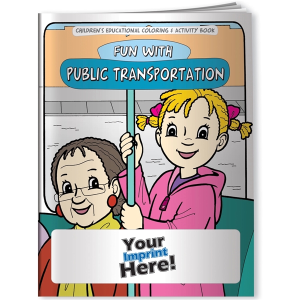 Multi color color option for Coloring Book   Fun With Public Transportation