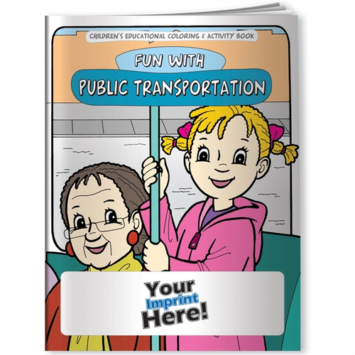 Main photo of Coloring Book   Fun With Public Transportation