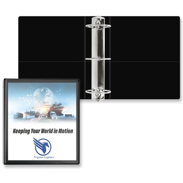 Black color option for 3" Entrapment Round Ring Binder