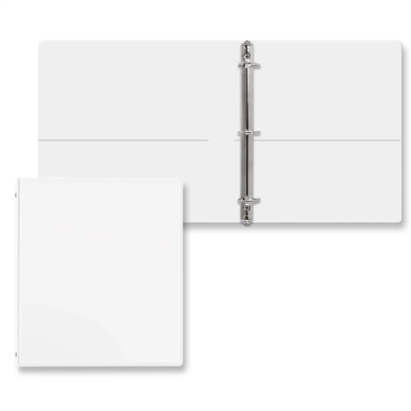 White color option for 1" Entrapment Angle D Ring Binder