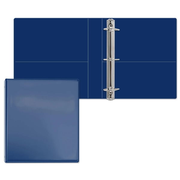 Royal Blue color option for 1 1/2" Entrapment Angle D Ring Binder