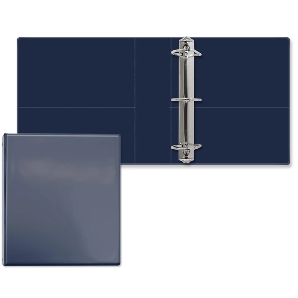 Navy Blue color option for 2 1/2" Entrapment Angle D Ring Binder