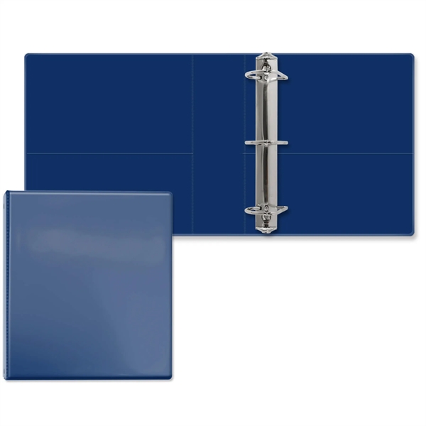 Royal Blue color option for 2 1/2" Entrapment Angle D Ring Binder