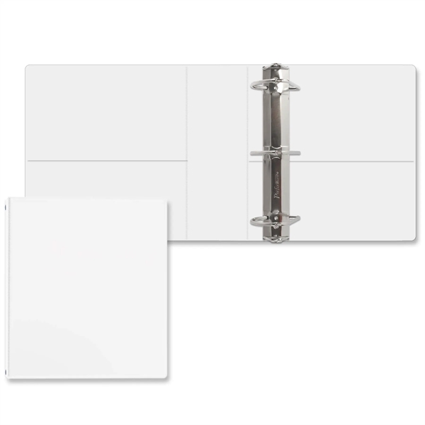 White color option for 3" Entrapment Angle D Ring Binder