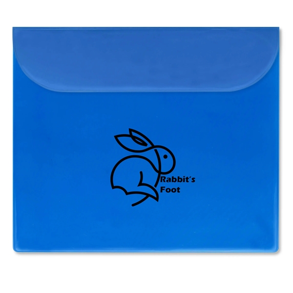 Translucent Dark Blue color option for Translucent Vinyl Letter Sized Portfolios