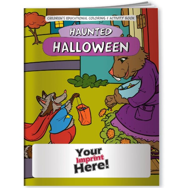 Multicolor color option for Coloring Book   Halloween Haunted Holiday
