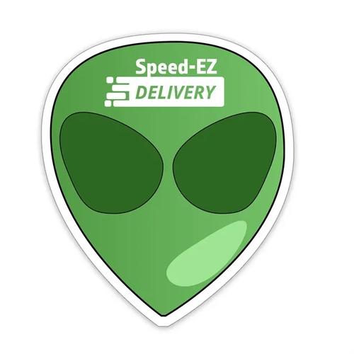 Main photo of Alien Shaped Note Keeper™ Magnet 35 Mil