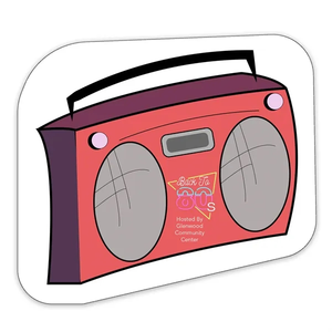 Photo of Boombox Shaped Note Keeper™ Magnet 35 Mil