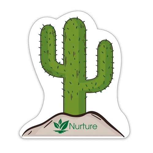 Main photo of Cactus Shaped Note Keeper™ Magnet 20 Mil