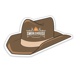 Photo of Cowboy Hat Shaped Note Keeper™ Magnet 20 Mil