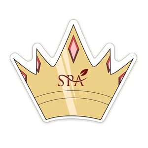 Photo of Crown Shaped Note Keeper™ Magnet 20 Mil