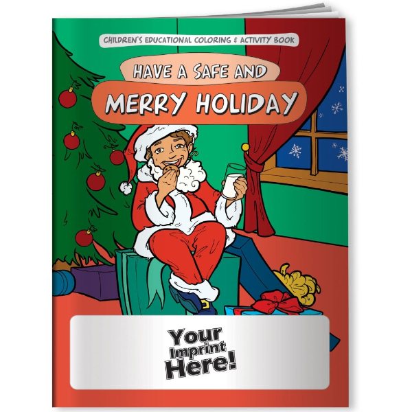 Multicolor color option for Coloring Book   Have A Safe & Merry Holiday