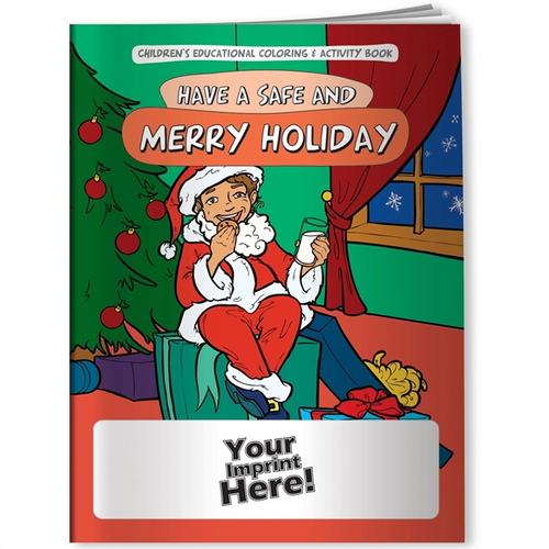 Main photo of Coloring Book   Have A Safe & Merry Holiday