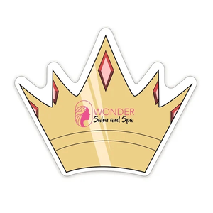 Photo of Crown Shaped Note Keeper™ Magnet 35 Mil