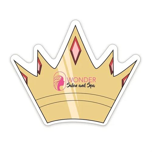 Main photo of Crown Shaped Note Keeper™ Magnet 35 Mil