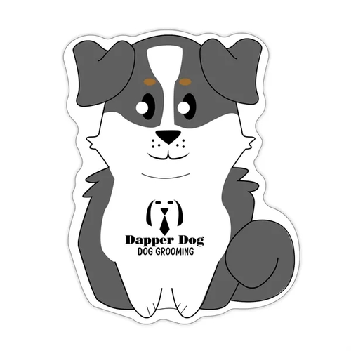 Main photo of Dog Shaped Note Keeper™ Magnet 35 Mil