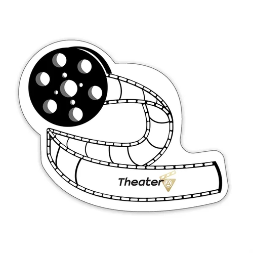 Main photo of Film Reel Shaped Note Keeper™ Magnet 20 Mil