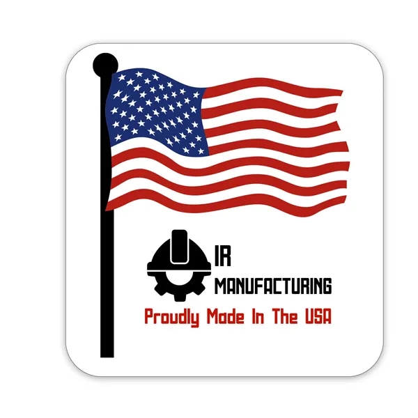 White color option for Flag Shaped Note Keeper™ Magnet 20 Mil
