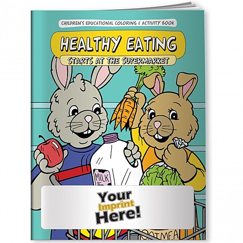 Main photo of Coloring Book   Healthy Eating Starts At The Supermarket