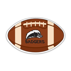 Photo of Football Shaped Note Keeper™ Magnet 20 Mil