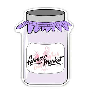 Photo of Jar Shaped Note Keeper™ Magnet 20 Mil