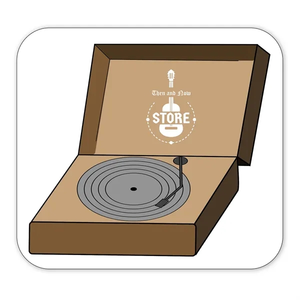 Photo of Record Player Shaped Note Keeper™ Magnet 35 Mil