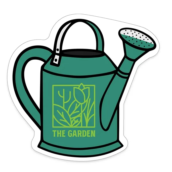 White color option for Watering Can Shaped Note Keeper™ Magnet 20 Mil
