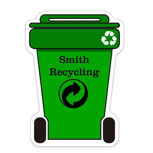 Photo of Recycle Container Shaped Note Keeper™ Magnet 20 Mil