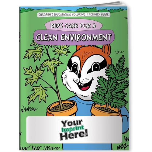 Main photo of Coloring Book   Kids Care For A Clean Environment