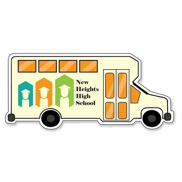 White color option for Bus Note Keeper™ Magnet 35 Mil