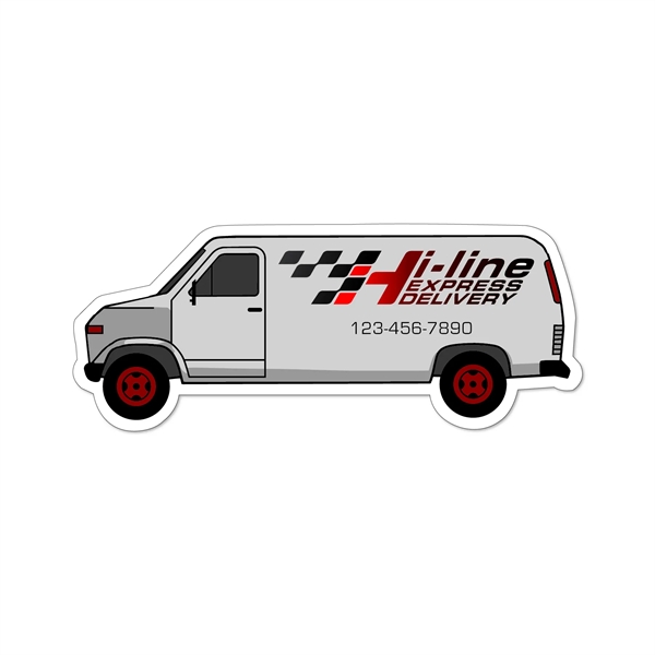 White color option for Van Note Keeper™ Magnet 35 Mil