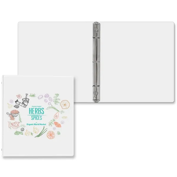 White color option for 1/2" Express Round Ring Binder Junior
