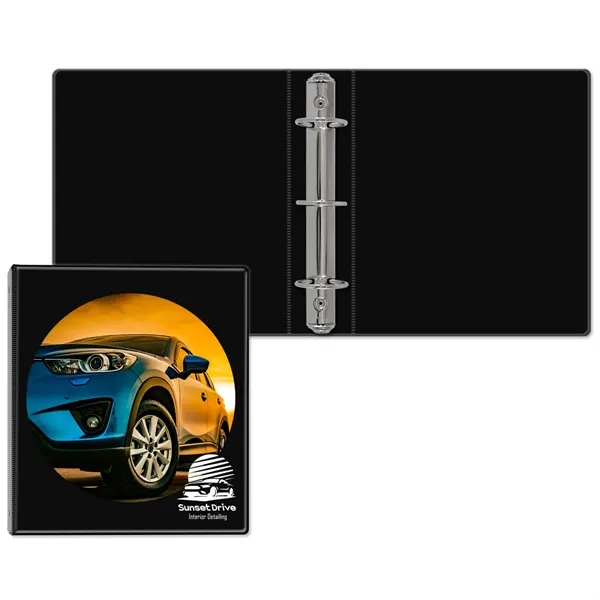 Black color option for 1 1/2" Express Round Ring Binder Junior