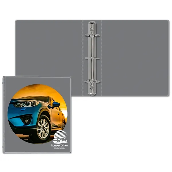 Gray color option for 1 1/2" Express Round Ring Binder Junior