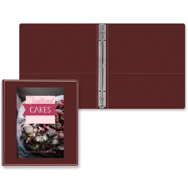 Burgundy color option for 1/2" Classic Round Ring Binder Junior
