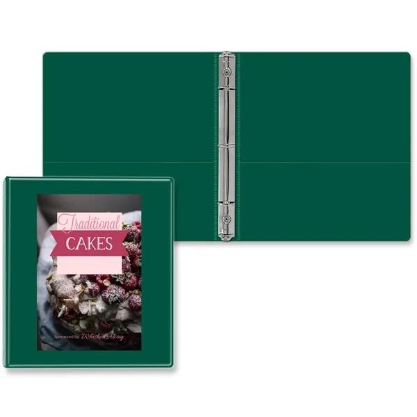 Green color option for 1/2" Classic Round Ring Binder Junior