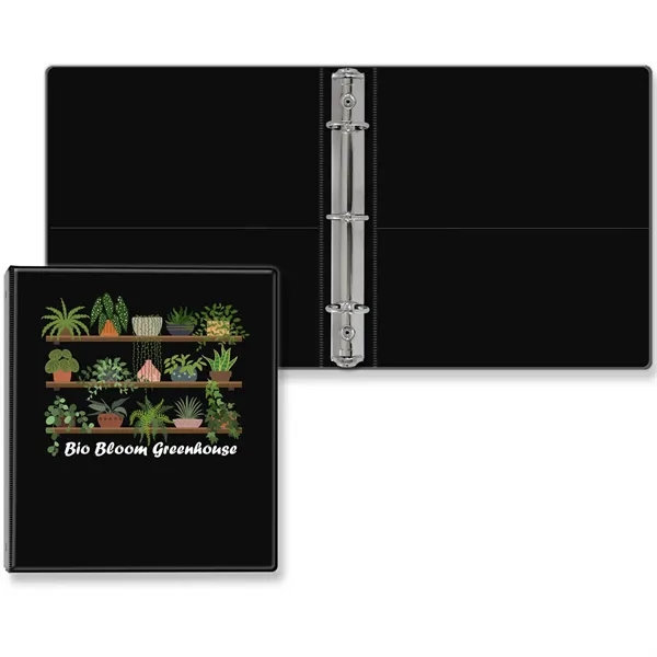 Black color option for 1" Classic Round Ring Binder Junior