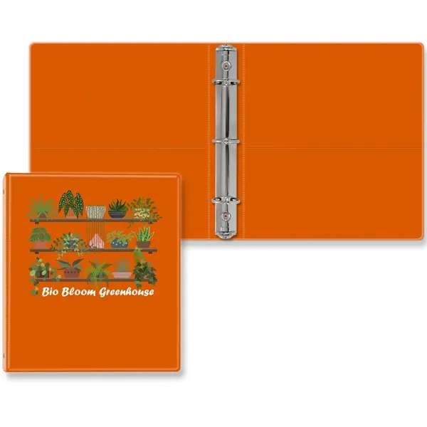 Orange color option for 1" Classic Round Ring Binder Junior