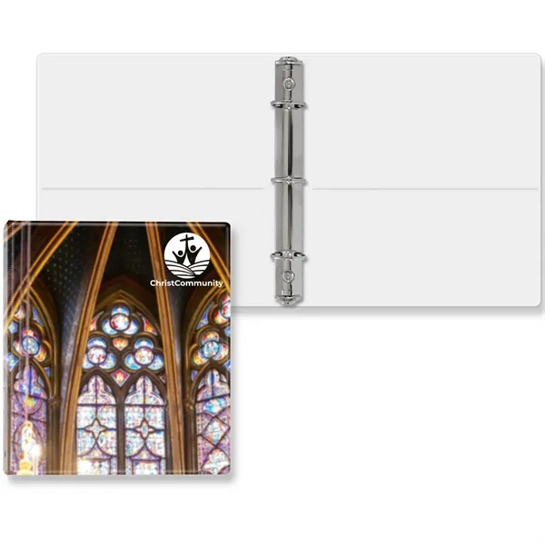 White color option for 1" Classic Round Ring Binder Junior