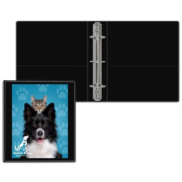 Black color option for 1 1/2" Classic Round Ring Binder Junior