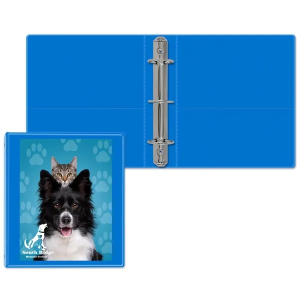 Bright Blue color option for 1 1/2" Classic Round Ring Binder Junior