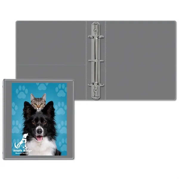 Gray color option for 1 1/2" Classic Round Ring Binder Junior