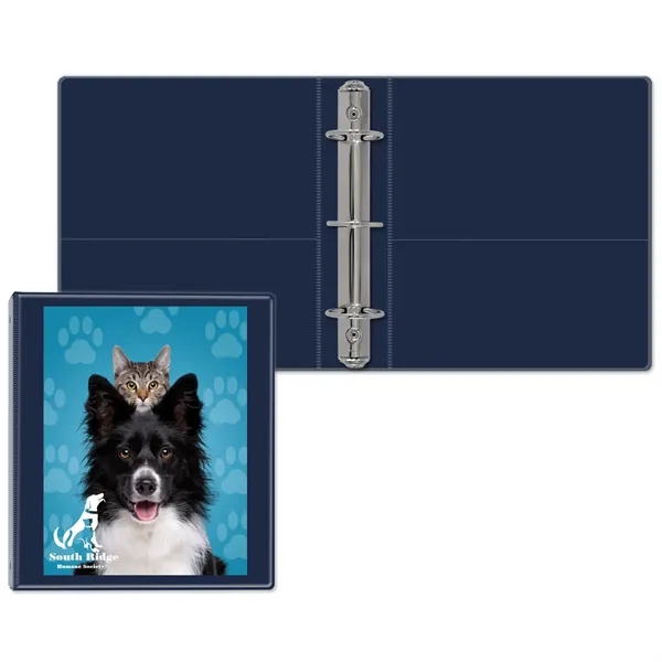 Navy Blue color option for 1 1/2" Classic Round Ring Binder Junior