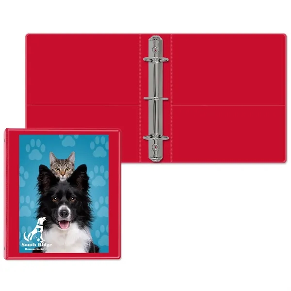 Red color option for 1 1/2" Classic Round Ring Binder Junior