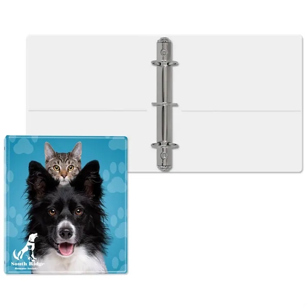 White color option for 1 1/2" Classic Round Ring Binder Junior