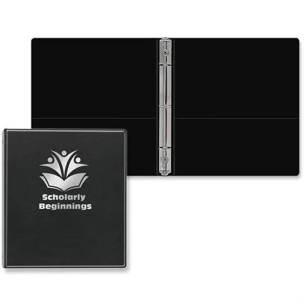 Black color option for 1/2" Signature Round Ring Binder Junior