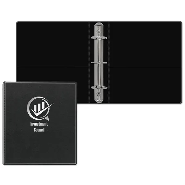 Black color option for 1 1/2" Signature Round Ring Binder Junior