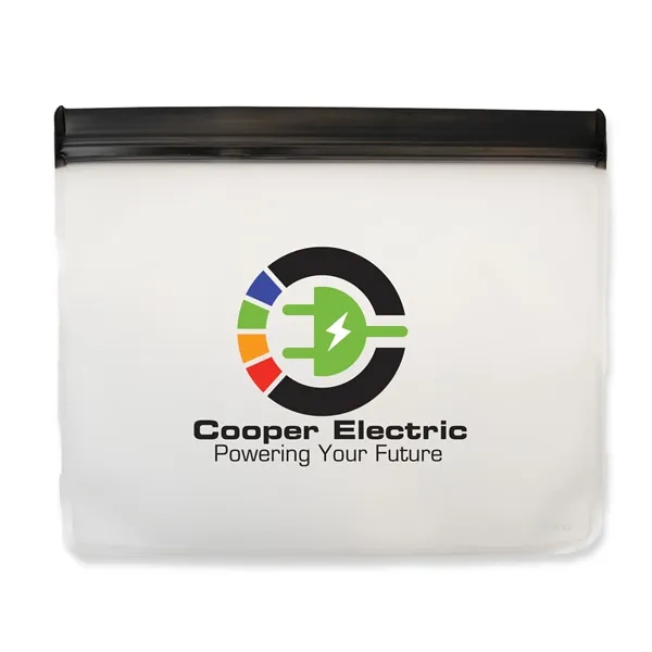 Black Zip Lock color option for Store It Peva Pouch